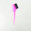 Atacado de fábrica ferramentas de cabeleireiro pente de dupla face para colorir cabelo escova para tratamento capilar pente para colorir e pintar cabelo ferramentas de cabeleireiro