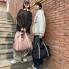 Bolso de Mano Impermeable de Gran Capacidad con Barra para Maleta, Separación Seco-Húmedo, Bolsa de Yoga y Fitness, Bolsa Portátil para Navegar para Viajes Cortos