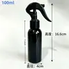 Botellas rociadoras de PET marrones de 500 ml, botellas recargables, botellas rociadoras tipo bomba, para empaque de productos cosméticos y de limpieza, botellas vacías, al por mayor