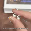 Arete de Clip para Oreja Perla Gota de Agua Suave con Diseño de Diamante Lujo Ligero Sensación de Alta Gama Pendientes Versátiles Pequeños para Viajes Diarios para Mujer Venta al por Mayor