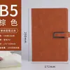 Caderno Espiral A5 Capa Dura para Negócios Diário de Trabalho Retro B5 Bloco de Notas para Reunião de Escritório Portátil