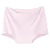 Ropa interior para mujer modal super suave bóxer tiro largo 100% algodón en la entrepierna 10A antibacteriano sin costuras piel fina