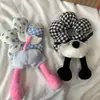 Dibujo Animado Lindo Mickey Flor Punto de Ola Trasero Colon Anillo para el Cabello Pelo Cabeza de Bola Corazón de Chica Japonesa Cuerda para el Cabello Flor Accesorios para el Cabello