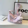 2024 Novo Estilo de Verão Bolsa de Alta Qualidade Grande Capacidade Estilo Coreano Popular Bolsa de Axila Bolsa de Ombro Único Transversal Tote Bag Tendência