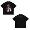 Tamanho Europeu Transfronteiriço2026 Nova Camiseta de Manga Curta ASAP ROCKY Hip Hop High Street Unissex