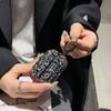 Para AirPods de 2ª/3ª Geração Capa Protetora com Strass Conjunto de Fones de Ouvido Apple com Caixa de Armazenamento de AirPods com Diamante Luxo