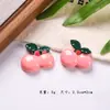Naranja Cereza Fruta Artificial Resina Accesorios Hebilla de Zapato Material para Joyería DIY Lindo Adorno para la Cabeza de Niños Juguete de Comida Parche