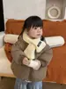 Casaco de inverno acolchoado de algodão para crianças novo casaco com capuz coreano para meninos e meninas bebê casaco de pão espesso casaco acolchoado de algodão para crianças