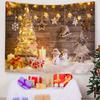 Pano de fundo de Natal Pano de pendurar para lareira nórdica Pano de parede para aluguel de casa Pintura decorativa Pano de fundo de alta qualidade