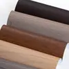 Filme com Textura de Madeira Autoadesivo Filme de Renovação para Móveis com Textura de Madeira Teca Adesivos para Painel de Porta de Guarda-Roupa Filme Decorativo para Toda a Casa Fornecimento Direto da Fábrica Atacado