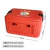 Caja de almacenamiento plegable personalizable con asas, caja de almacenamiento para acampar al aire libre, caja de regalo organizadora de gran capacidad