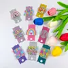 Placa de Nombre Acrílica con Brillo Transfronteriza DIY Accesorios para Portavasos de Vaso de Agua Stanley de 40 oz Tapa de Vaso de Dibujos Animados Linda