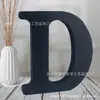 Enfeites de Letras Inglesas de Madeira da Amazon Decoração de Parede Europeia para Casa Adereços para Fotografia de Casamento Artesanato em Madeira