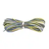 No. 72 Hilo de Jade Pulsera Cuerda Trenzada Collar Cuerda para Tejer Accesorios 0.8mm Cable Encriptado Cuerda para Colgante Hecho a Mano DIY Materiales