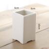 Maceta de Porcelana Blanca Carnosa Simple Creativa Blanca para Interior Planta en Maceta Diámetro Grande Maceta para Flores Carnosas