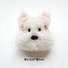 Dibujos Animados Perro West Highland Muñeco de Peluche Accesorios Lindo Popular en Internet Cachorro Perro Muñeco Broche Accesorios para el Cabello Accesorios para Carcasa de Teléfono Móvil