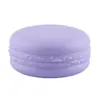Caixa de creme de 5ml10g cor Macaron pote sub-embalado máscara labial ocular emulsão pequena amostra garrafa plástica vazia material de embalagem