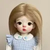 Molde de cabeza de espuma bob11 muñeca b peluca sin color 4 6 8 cabello cabeza imitación lana de oveja tibetana gorro de peluca cabeza pequeña