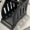 Suporte de impressora de etiquetas térmicas impressora de código de barras de caixa única de superfície eletrônica expressa suporte único de superfície externa universal