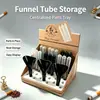 Venda Quente Transfronteiriça Ferramenta Manual Portátil para Enchimento de Tubos Cônicos Conjunto de Cinco Peças Pode Ser Comprado Separadamente~Funil