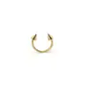 Amazon comercio electrónico transfronterizo en stock acero inoxidable básico en forma de U anillo de nariz con bola clavo para la nariz joyería de perforación europea y americana