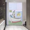 Calamardo Bob Esponja Calamardo Dibujo Animado Tela Colgante Vertical Decoración de Pared para Dormitorio Tela de Fondo Creativa Tapiz Paibig Estrella