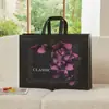 Bolsa de Mano No Tejida Tienda de Ropa Personalizada Ropa Publicitaria Promocional Bolsa de Empaque para Regalo de Compras Se Puede Imprimir con Logo