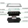 Lámpara subterránea de tira LED, lámpara empotrada para bañador de pared, para exteriores, impermeable, cuadrada, para suelo, paisaje, RGB, de acero inoxidable, lámpara de ladrillo