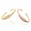Suministrado Directamente desde la Fábrica de Origen, Populares en Europa y América Pulseras de Gipsófila Color Oro Rosa, Mismo Estilo Transfronterizo Pulseras Versátiles en Forma de C Venta al por Mayor