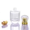 Botella de perfume de vidrio transparente al por mayor, 30 ml, elegante, portátil, mini, con pulverizador de niebla fina, vacía.