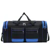 Bolsa de viaje portátil, bolsa de viaje de gran capacidad, bolsa de almacenamiento para alojamiento, bolsa de equipaje extragrande, bolsa de viaje para mudanzas y viajes