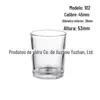 Garrafa de Vidro Transparente para Aromaterapia, Copo de Vidro Espesso para Vela, Suporte de Vela DIY, Enfeite de Copo para Vela, Copo de Vela para Aromaterapia