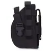 Funda táctica para exteriores izquierda y derecha disponibles funda táctica de camuflaje para campo de CS equipo táctico para exteriores funda pequeña