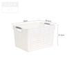 Cesta de armazenamento engrossada Estrutura de armazenamento portátil Cozinha Lavagem Alimentos Snacks Sundries Caixa de armazenamento Desktop Cesta de legumes de frutas