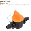 Válvula mini personalizada 47 com abertura estreita, válvula de controle de interruptor de passagem reta de tubo capilar 47 para controle de fluxo de irrigação de jardinagem pequena válvula