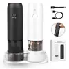 Fabricante de Moedor de Pimenta Elétrico Personalizável Processamento de Marca Própria OEM Carregamento Sem Fio Moedor de Especiarias para Cozinha