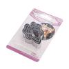 Molde de Corte para Flores de Azúcar de Acero Inoxidable Molde para Pétalos de Loro Tulipán Herramientas para Hornear DIY Molde de Azúcar Plegable Boda