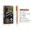 Guangna 550 Embalagem Inglesa Caneta Metálica de Tinta DIY Pintura à Mão Cartão Preto Caneta para Graffiti Manualidades Caneta Marcadora