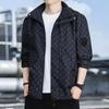 Ge Hua Ropa Rush Cortavientos Impermeable de Primavera y Otoño para Hombre Chaqueta Casual Abrigo Cortavientos para Exterior Chaqueta de Montaña Manga Larga