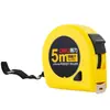 Cinta Métrica de Acero Deli 2m Regla de 5 Metros Cinta Métrica Retráctil de 3m Regla de Acero de 7.5 Cinta Métrica de Acero para Carpintería para Renovación y Medición de Espacio