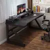 Escritorio de computadora, conjunto de mesa y silla de escritorio para uso doméstico y para juegos, escritorio simple, escritorio de oficina, banco de trabajo, escritorio de estudiante, mesa de estudio