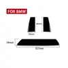 Adecuado para BMW X3 F25 F26 11-17 juego completo de interruptor de logo de volante interior de fibra de carbono negro piano