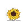 Girasol Mariposa Alas Palmera Bordado Tela Pegatina DIY Decorativo Bolsa Ropa Pantalones Agujeros Parche Adhesivo