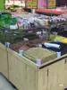 Estante de mercado de ciudad accesorios de vidrio piezas estante de exhibición apilable ranura de conexión de esquina plástico estante de mercado de ciudad estante de exhibición apilable