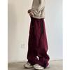 Pantalones Funcionales de Carga para Exterior para Hombre Invierno Estilo Americano High Street Pantalones de Corduroy Otoño e Invierno Marca Fashional Pantalones Rectos Verticales