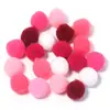Bolas de pelúcia coloridas de alta elasticidade em poliéster, brinquedos de bola de pelúcia DIY, roupas, chapéus, acessórios de vestuário