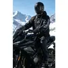 Traje de lluvia dividido para una persona adulto anti-lluvia intensa PVC impermeable y conjunto de pantalones de lluvia patinete eléctrico gama alta