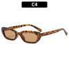 Gafas de Sol Retro Negras Estilo Hip-Hop Europeo y Americano para Mujer, Gama Alta, Cara Pequeña, Marco Pequeño, Gafas Ojo de Gato, Protección Solar y Forma Cóncava