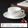 Conjunto de Xícara de Café de Porcelana Fina com Borda Dourada Pequeno Luxo Flor Cerâmica Xícara e Pires Britânico Hotel Utensílios de Café Americano Europeu Comercial