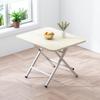 Mesa plegable para comedor, sencilla, para uso doméstico, para alquiler en dormitorios, mesa rectangular, mesa de escritura, mesa pequeña portátil.